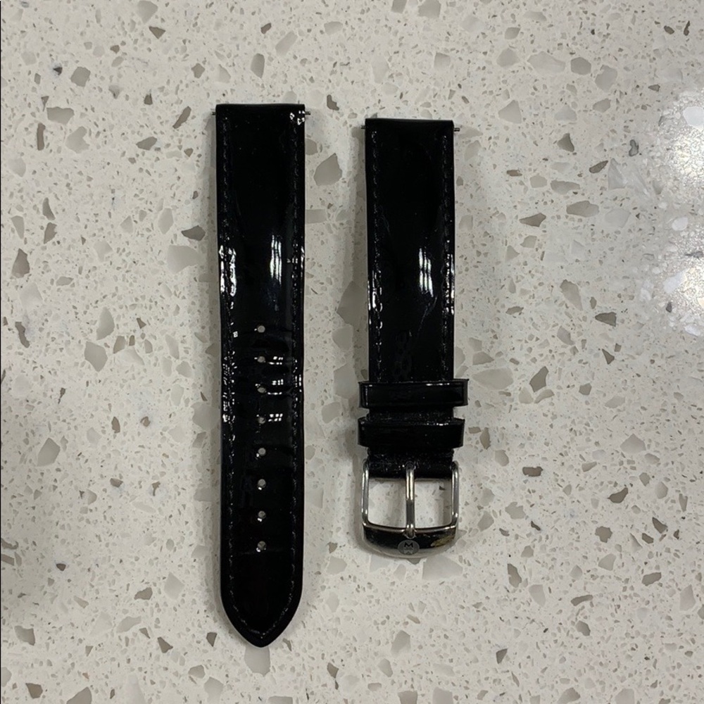 Michele Watch Black Strap